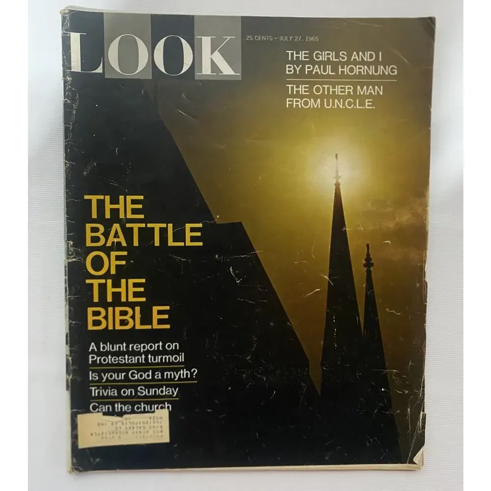 Look Magazine Lot of 5 Issues Vintage 1963 1965 1967 1970 1971